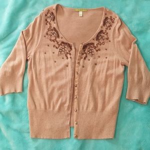 Sigrid Olsen Beaded Sweater